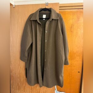 H&M long shacket